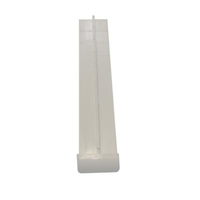 Raccord planche de rive PVC