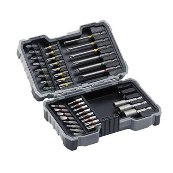 Set de 43 embouts universels et accessoires de vissage Bosch 2607017164