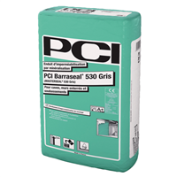 Enduit d'imperméabilisation pour caves murs enterrés et soubassements - PCI Barraseal 530 - sac de 25 KG