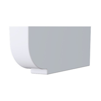 Protège panne Bourgogne 110 MM/250,00 MM/600,0 MM - Blanc