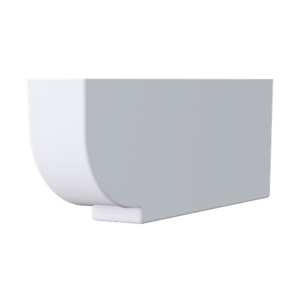 Protège panne Bourgogne 110 MM/250,00 MM/600,0 MM - Blanc