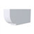 Larg. 110 MM x Haut. 250,00 MM - Long. 600,0 MM - Blanc