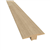 Blanchi vernis mat - 1,7x5,8 cm - 2,40 m l