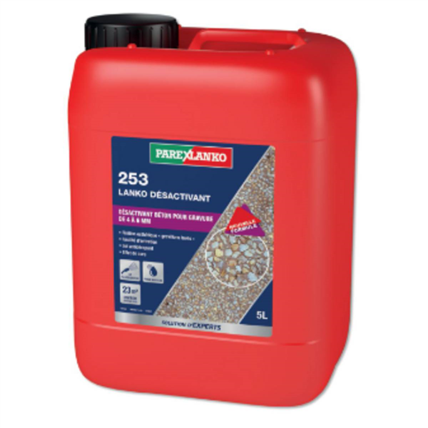 Désactivant surface béton 253 Lanko Désactivant ParexLanko 5L