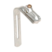Étrier galvanisé pour plaque ondulée E070G