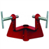 Coulisseau d'angle Altrad P6694SN en acier peint rouge pour piquet d'implantation