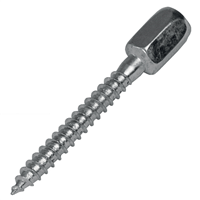 Piton réhabilitation femelle Gypso acier galvanisé pour tige filetée M6 - longueur 62 MM - boîte de 100