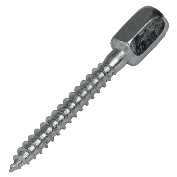 Piton réhabilitation femelle Gypso acier galvanisé pour tige filetée M6 - longueur 62 MM - boîte de 100