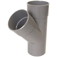 Culotte PVC à coller Mâle - Femelle 45° Diamètre 32 mm NICOLL BF14