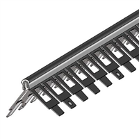 Profilé d'angle perforé 1041 EG avec jonc