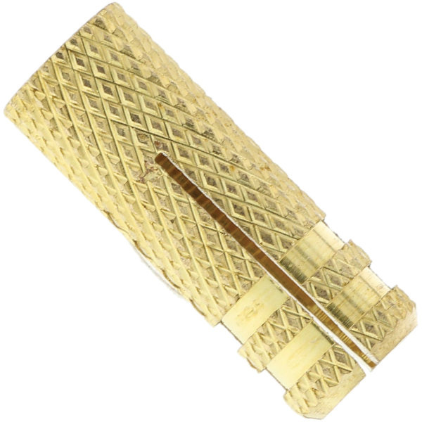 Cheville femelle en laiton Spit pour charge légère M6 x 20 mm