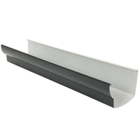 Gouttière moulurée Nicoll Ovation LG28 Anthracite - 4 M