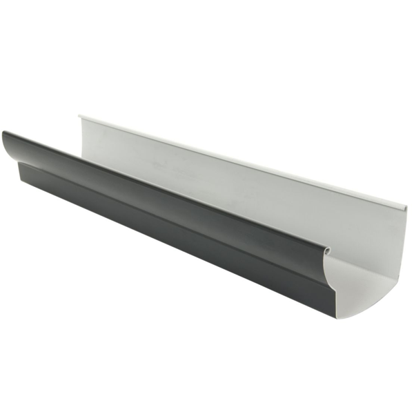 Gouttière moulurée Nicoll Ovation LG28 Anthracite - 4 M