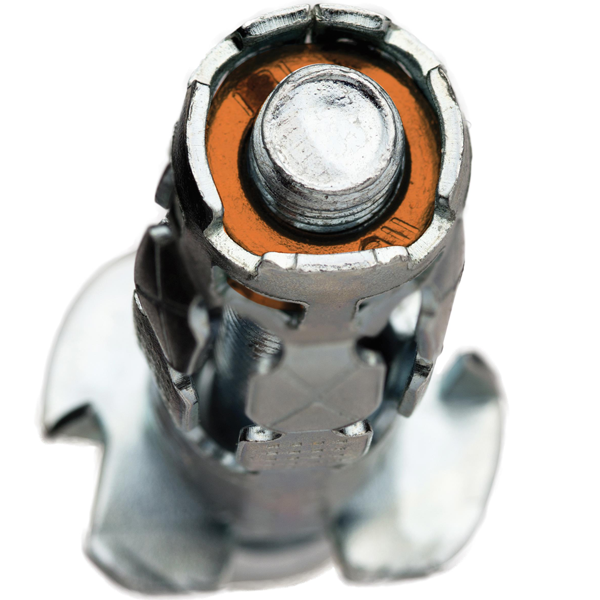 Cheville métallique avec vis Spit Zentech pour plâtre BA13 - 10x34 mm
