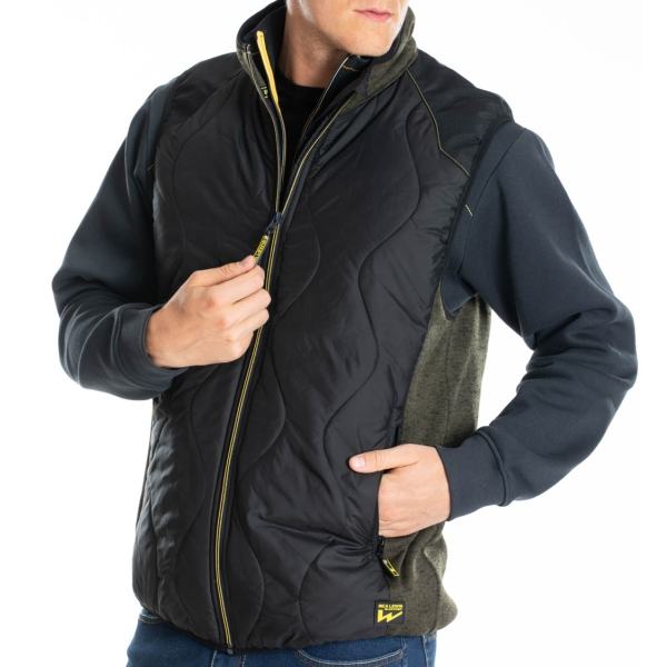 Gilet sans manches Rica Lewis Archie - 100% polyester kaki - taille L