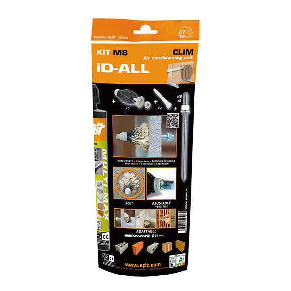 Tamis ID ALL Spit pour scellement avec 4 buses sachet de 20 055896