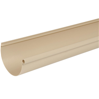 Gouttière demi-ronde Nicoll LG25 Sable - développé 250 mm x 4 M