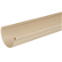 Gouttière demi-ronde Nicoll LG25 Sable - développé 250 mm x 4 M