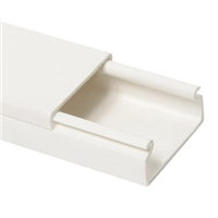 Moulure monocanale 22x10 mm 2 mètres blanc Debflex 434002