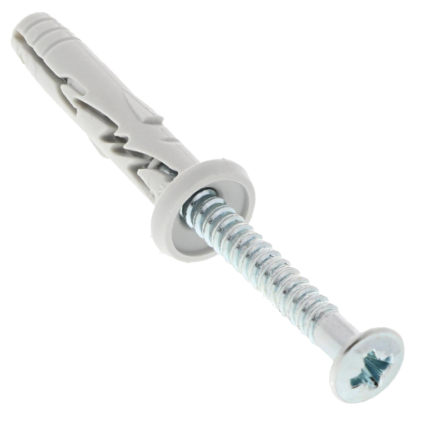 Cheville à frapper avec vis zingué tête plate - Spit - 6,0 MM x 40,0 MM