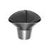 Naissance en zinc pour gouttière de 250 MM et descente de 80 MM