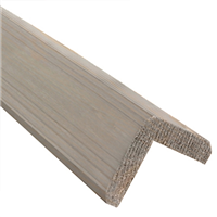 Cornière sapin nord pour bardage Blanc Pur (RAL 9010) - 60x60 mm - Long.