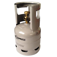 Bouteille de chantier vide remplissable 1.6kg propane et butane Express 7796