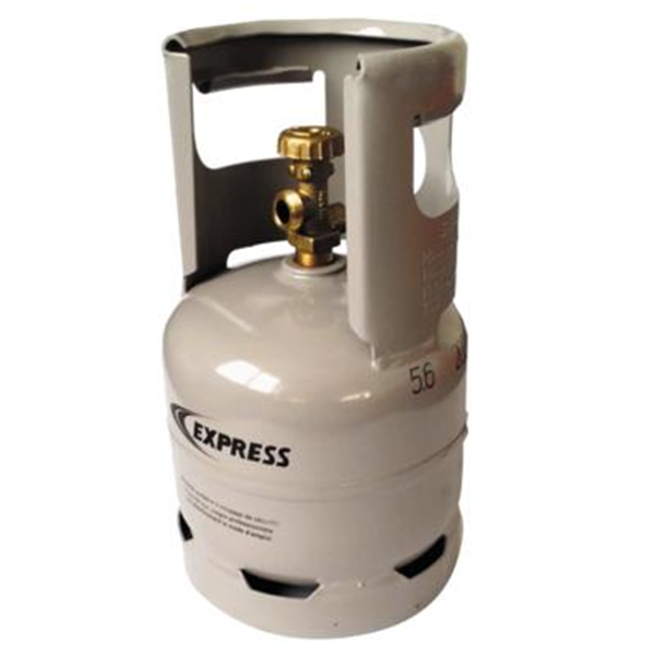 Bouteille de chantier vide remplissable 1.6kg propane et butane Express 7796