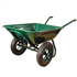 Brouette à 2 roues gonflables crantées Altrad 9150 verte - 200 kg 150 L