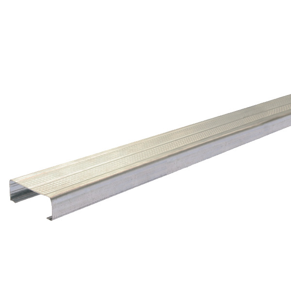 Fourrure F47 Gypso en acier galvanisé pour plafonds et doublages - 47x17,5 mm - Long.5,30 M