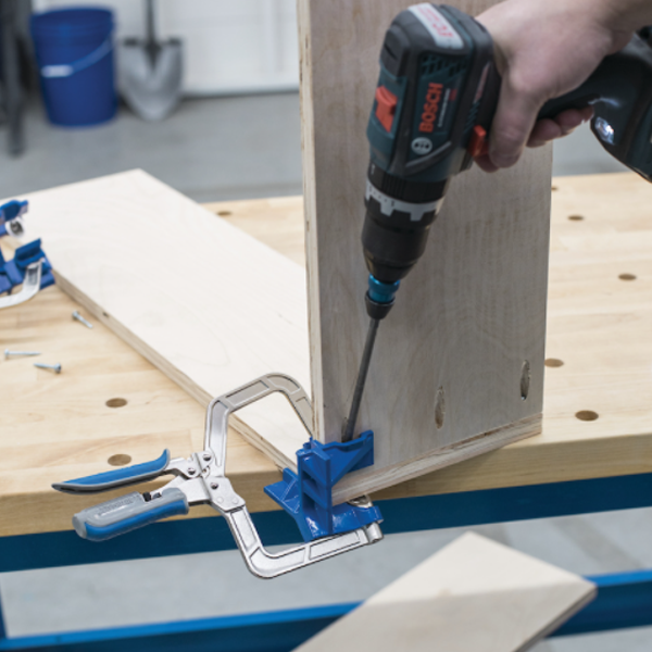 Pince serre-joint spécial angle 90° - Automaxx Kreg - capacité de serrage 25 mm