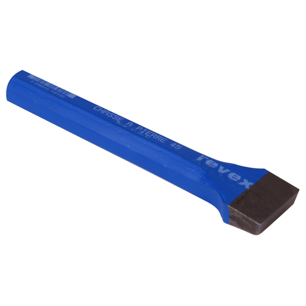 Chasse à pierre Revex pour pierre brutes - L 240 mm Taillant 47 mm Acier