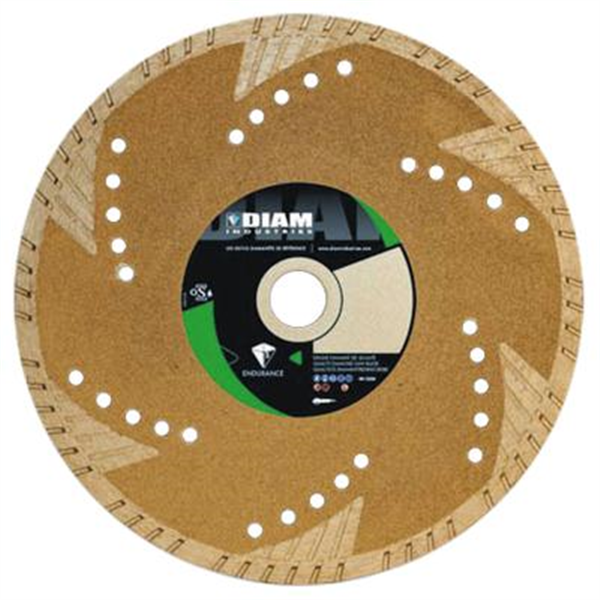 Disque diamant granit béton tuile Ø230 mm x 22,23 mm TS80230