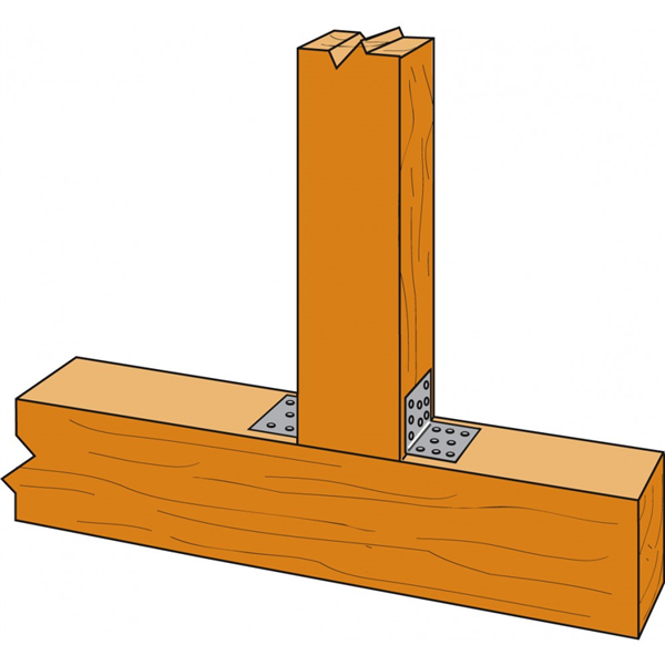 Équerre simple ES11/40 40x80x80 mm Simpson Strong-Tie