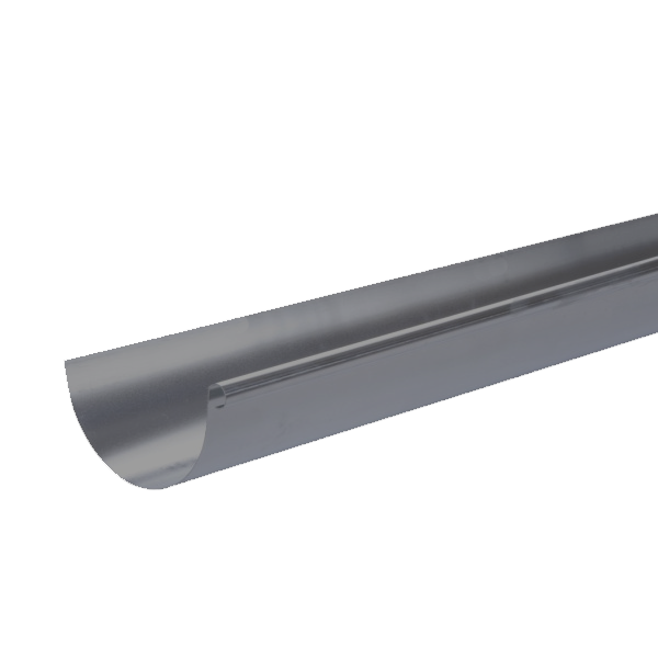 Gouttière demi-ronde en zinc Quartz-Zinc VMZINC - 250 MM - 4 M