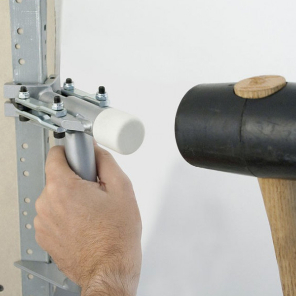 Outil sertir cornières angles métal extérieurs plaques plâtre Corner Fix