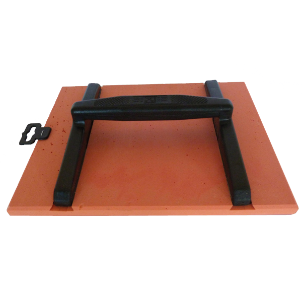Taloche PU mousse rigide polymère orange rectangulaire 33 x 26 cm