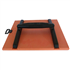 Taloche PU mousse rigide polymère orange rectangulaire 33 x 26 cm