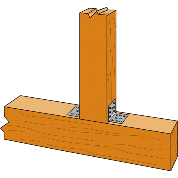 Équerre simple ES11/60 60x80x80 mm Simpson Strong-Tie