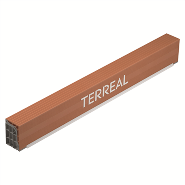 Linteau monobloc L pour volet roulant - H.314 MM Ép.200 MM L.1200 MM