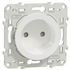 Prise de courant 2P Schneider Odace - blanc - 16 A - 250 V