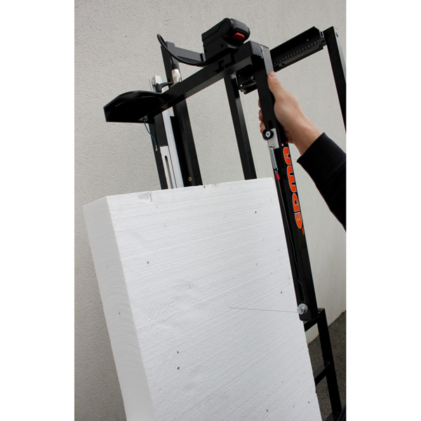 Accessoire coupe verticale table découpe fil chaud pour polystyrène Edma