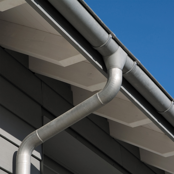 Gouttière demi-ronde en zinc Naturel VMZINC - 250 MM - 4,00 M