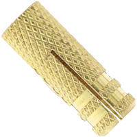 Cheville femelle en laiton Spit pour charge légère M8 x 30 mm