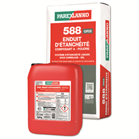 Enduit d'étanchéité liquide sous carrelage - 588 Parexlanko - Kit de 28,8 kg