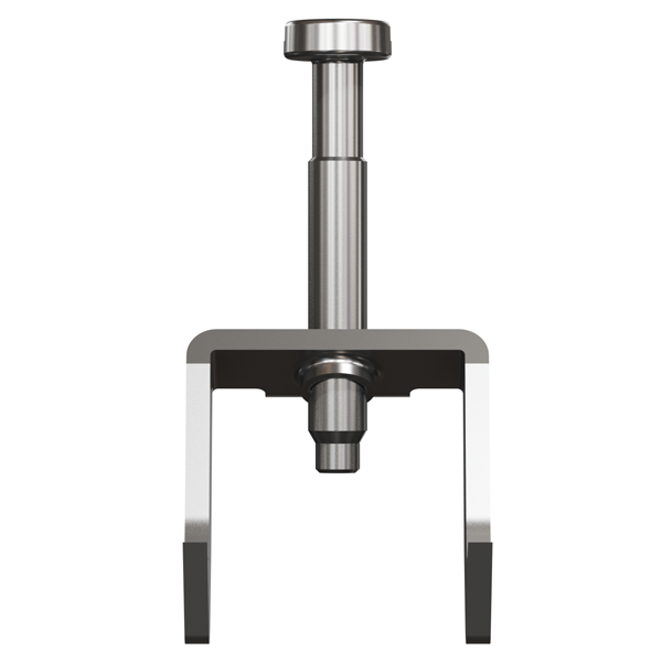 Griffe pour appareillage Schneider Odace- inox - vis PZ1 - lot de 10