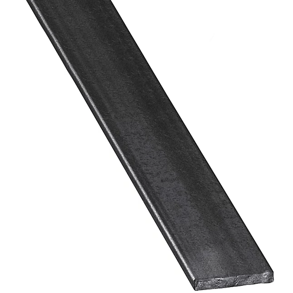 Profilé plat acier verni cqfd longueur 1m largeur 25mm épaisseur 5mm