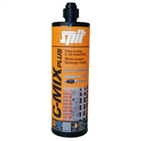 Cartouche scellement chimique C MIX Plus Spit gris béton 300 ml