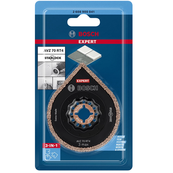 Lame carrelage enlève-mortier - Expert 3 Max AVZ 70 RT4