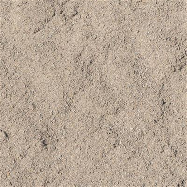 Sable alluvionnaire roulé lavé - granulométrie 0/2 mm - godet de 0,50 m³